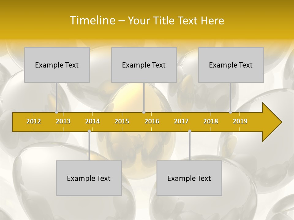 Different Gift Easter PowerPoint Template