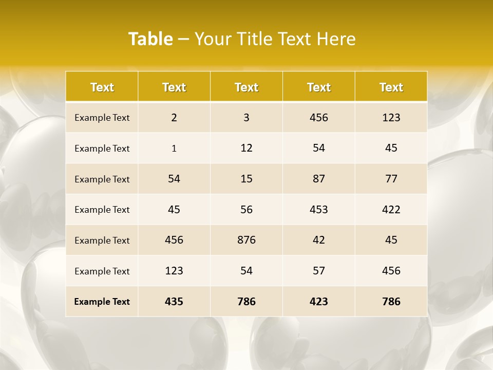 Different Gift Easter PowerPoint Template