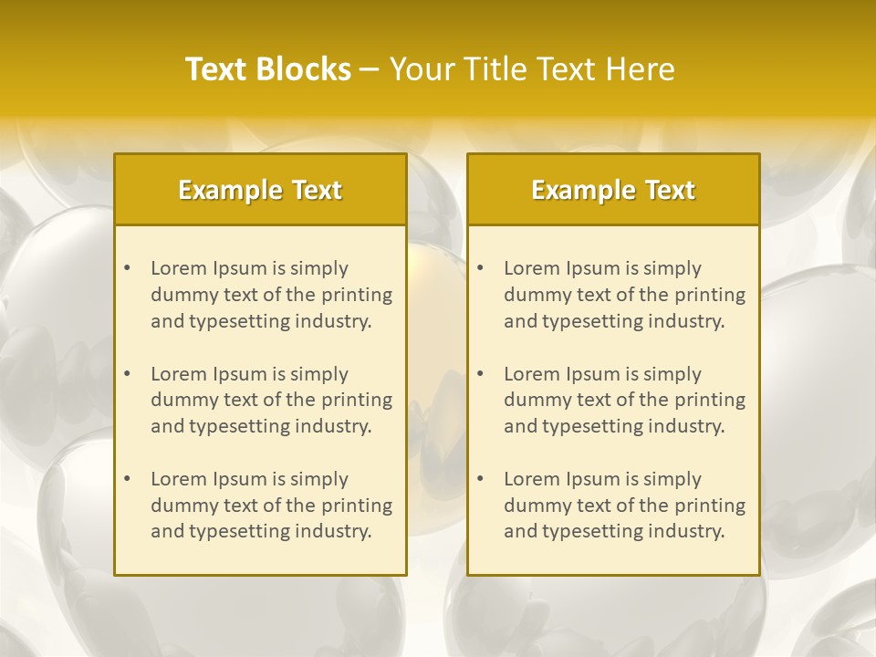 Different Gift Easter PowerPoint Template