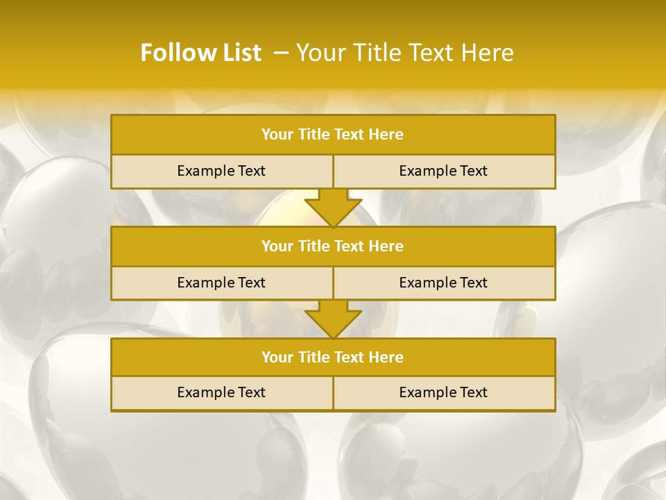 Different Gift Easter PowerPoint Template