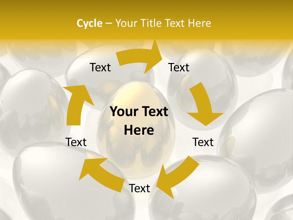 Different Gift Easter PowerPoint Template