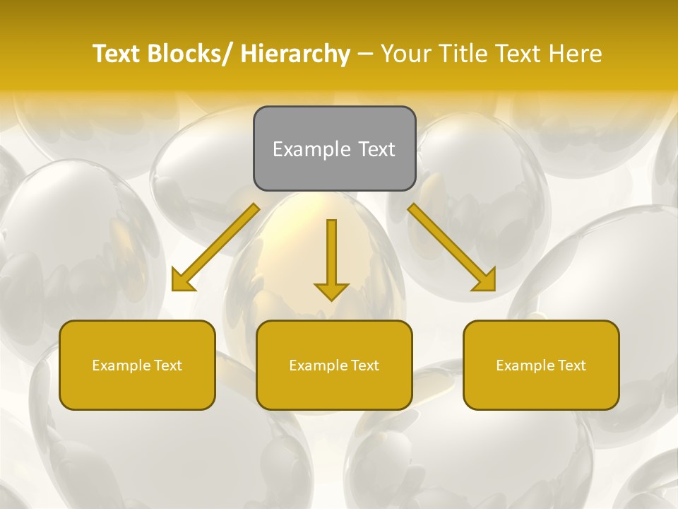 Different Gift Easter PowerPoint Template