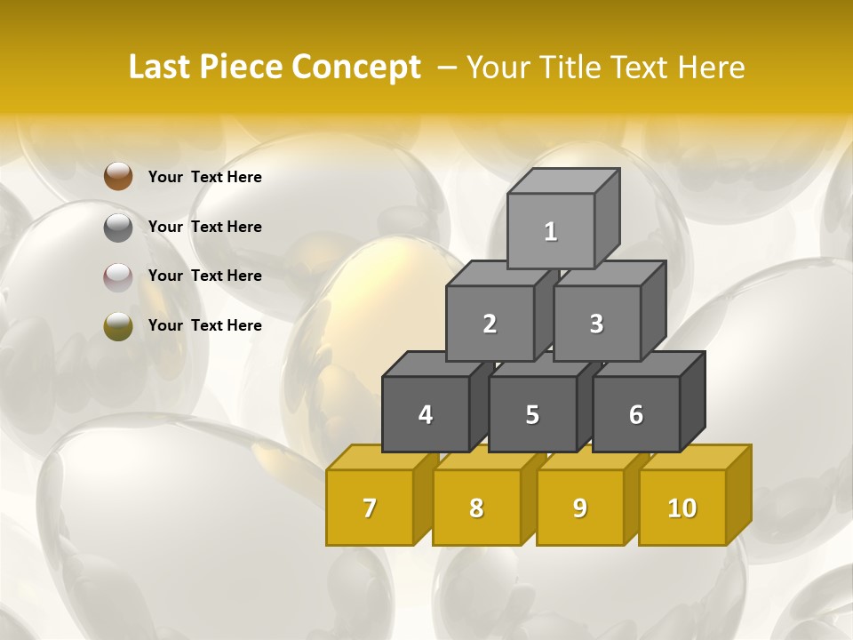 Different Gift Easter PowerPoint Template