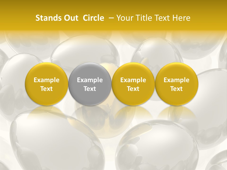 Different Gift Easter PowerPoint Template