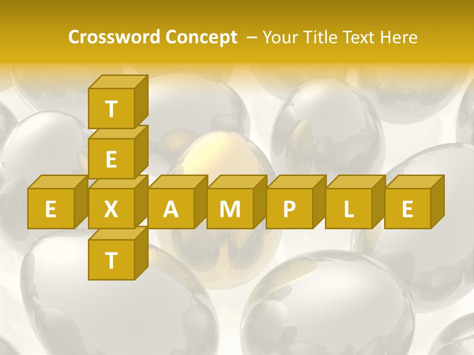 Different Gift Easter PowerPoint Template