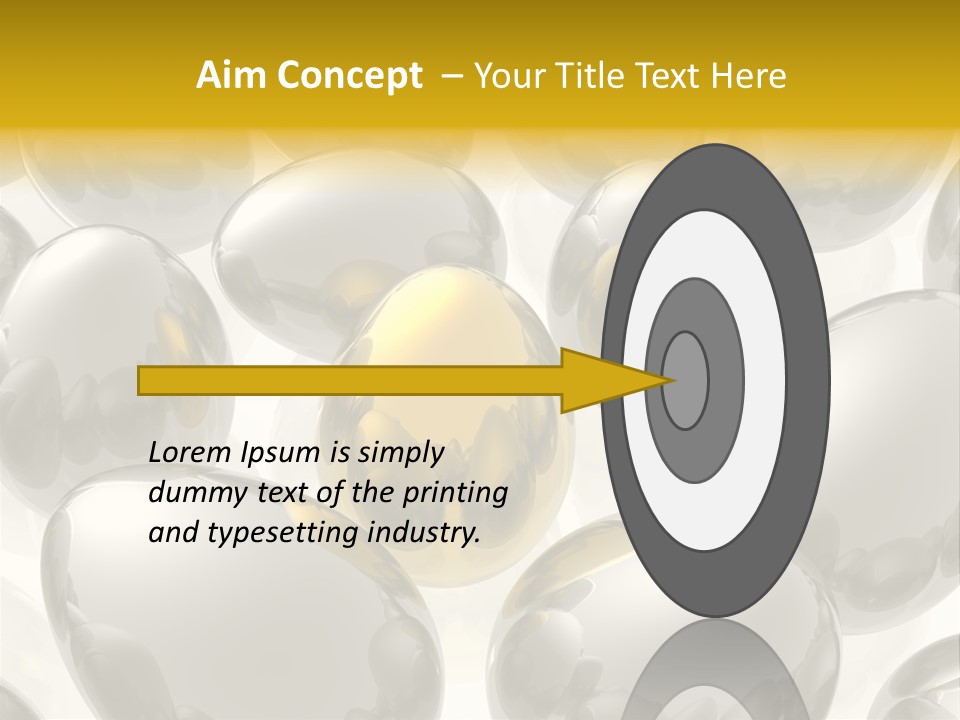 Different Gift Easter PowerPoint Template