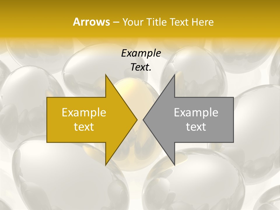 Different Gift Easter PowerPoint Template