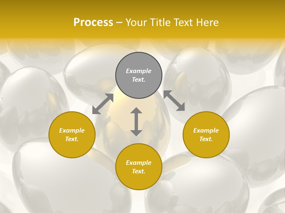 Different Gift Easter PowerPoint Template