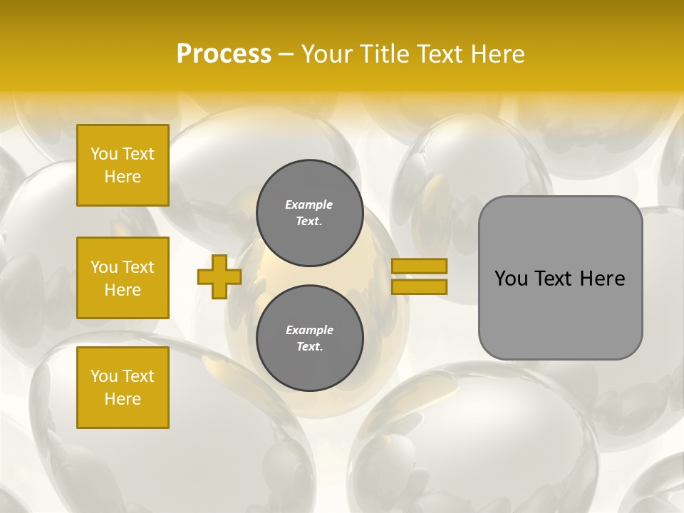 Different Gift Easter PowerPoint Template