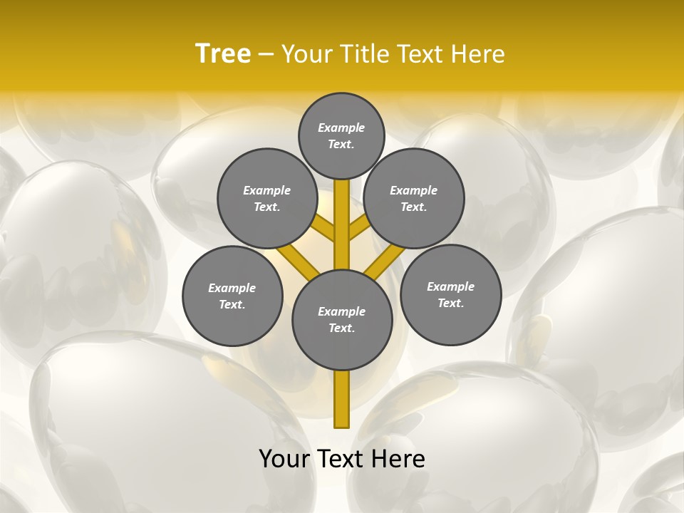 Different Gift Easter PowerPoint Template