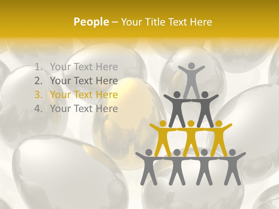 Different Gift Easter PowerPoint Template