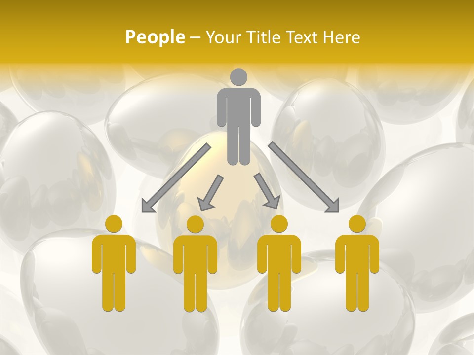 Different Gift Easter PowerPoint Template