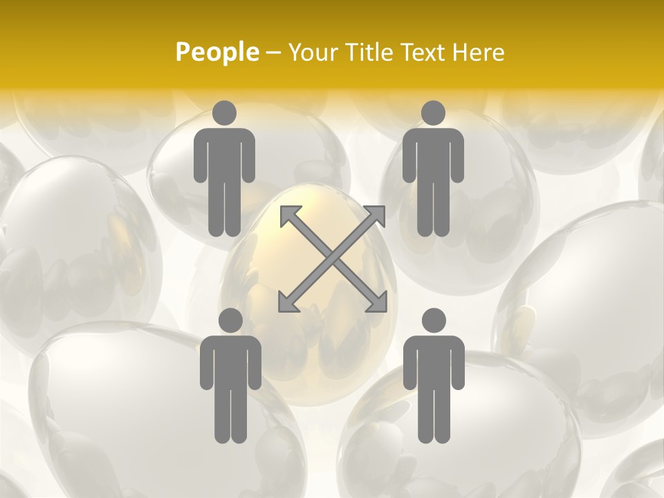 Different Gift Easter PowerPoint Template