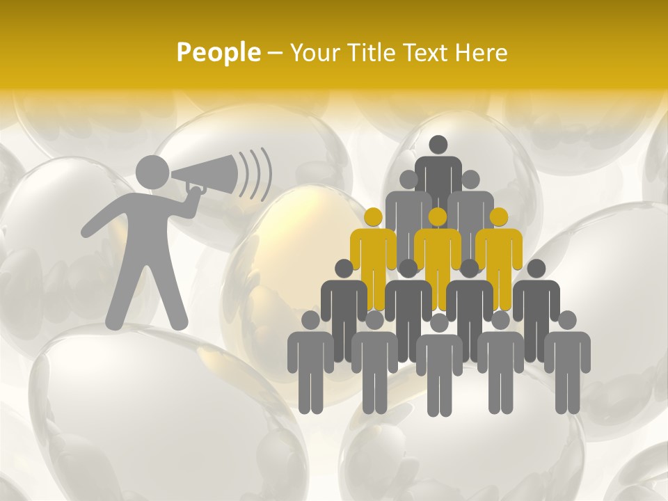 Different Gift Easter PowerPoint Template