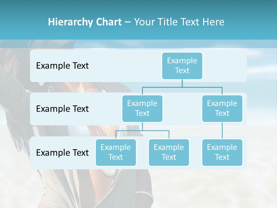Attractive Peaceful Beach PowerPoint Template