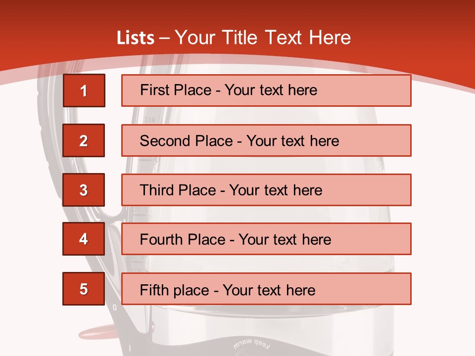 Isolated Hot Pot PowerPoint Template