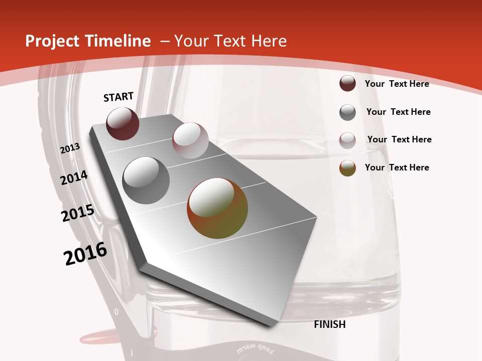 Isolated Hot Pot PowerPoint Template