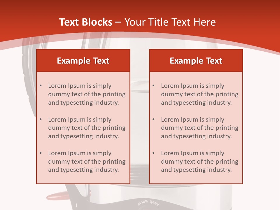 Isolated Hot Pot PowerPoint Template