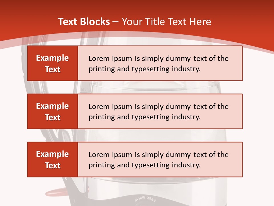 Isolated Hot Pot PowerPoint Template