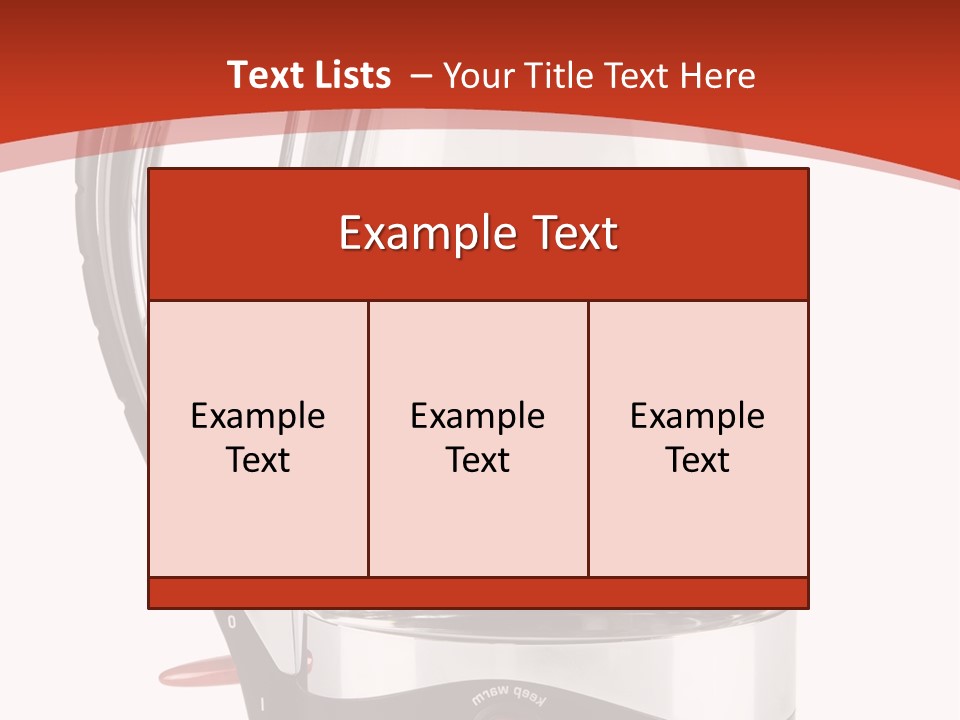 Isolated Hot Pot PowerPoint Template