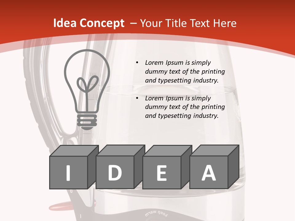 Isolated Hot Pot PowerPoint Template