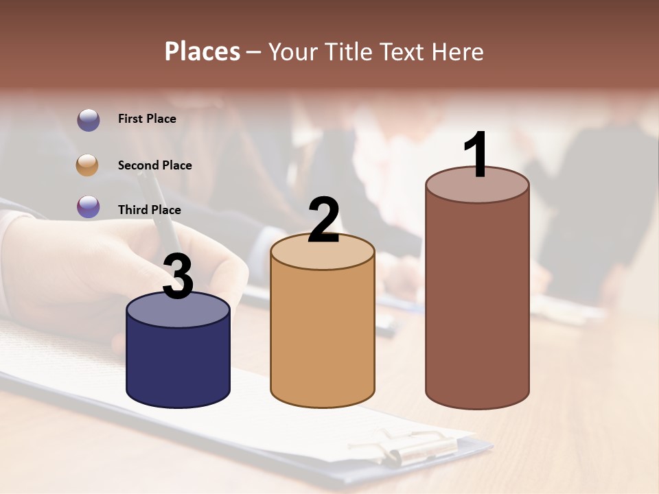 Object Meeting Briefing PowerPoint Template