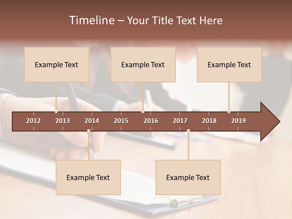 Object Meeting Briefing PowerPoint Template