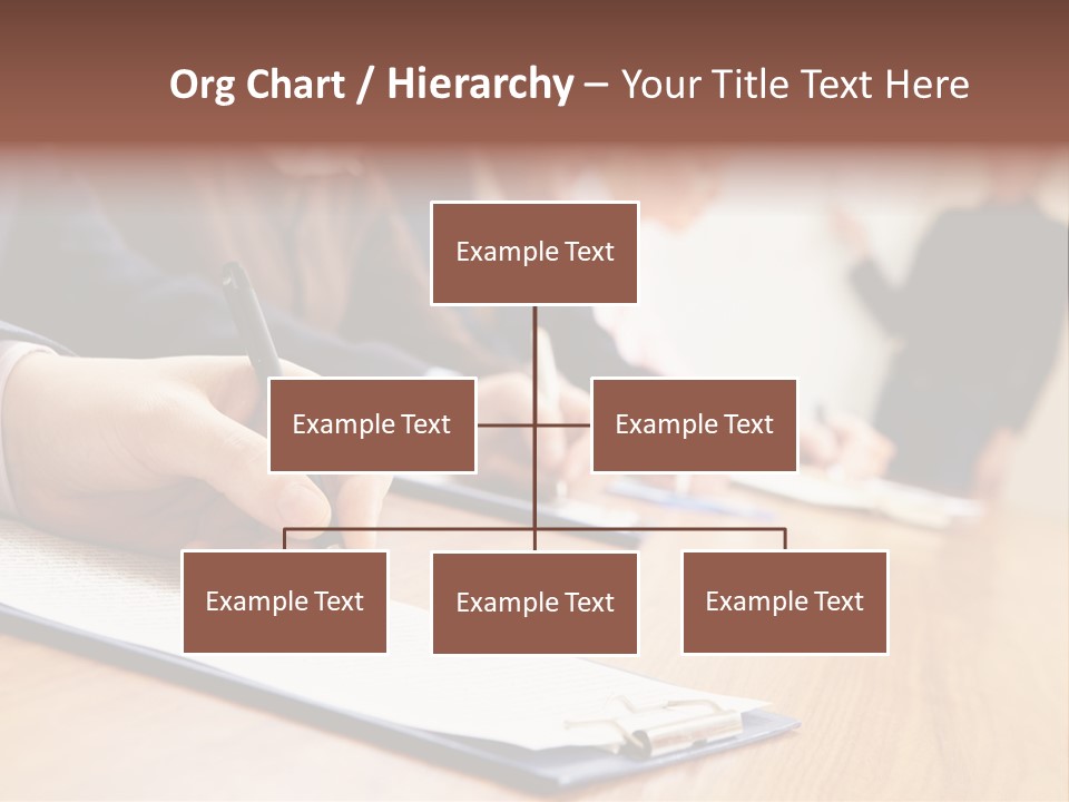 Object Meeting Briefing PowerPoint Template