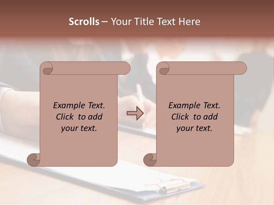 Object Meeting Briefing PowerPoint Template