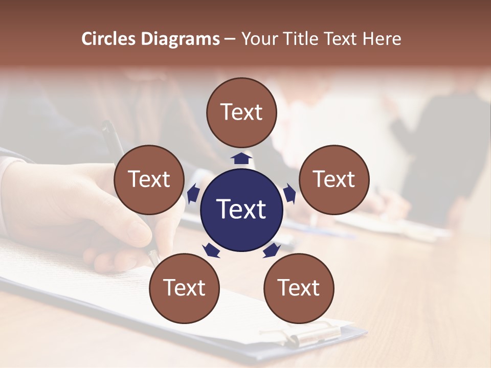 Object Meeting Briefing PowerPoint Template