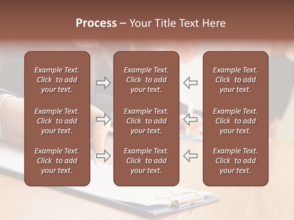 Object Meeting Briefing PowerPoint Template