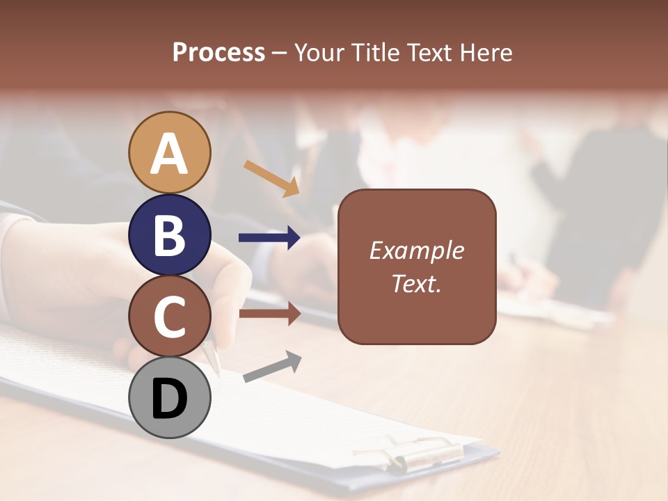Object Meeting Briefing PowerPoint Template