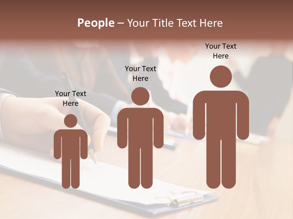 Object Meeting Briefing PowerPoint Template