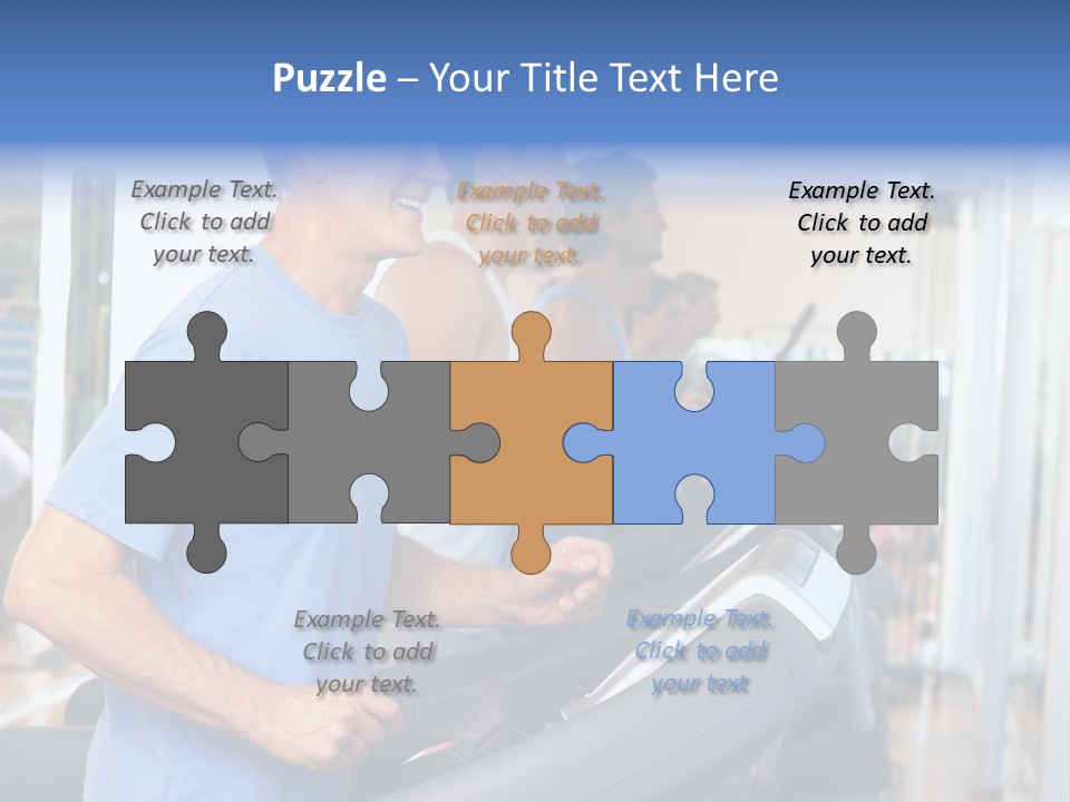 Male Active Fit PowerPoint Template