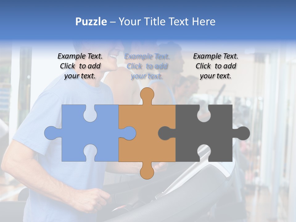 Male Active Fit PowerPoint Template