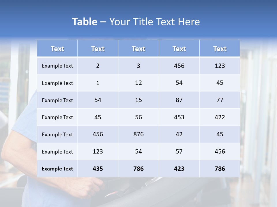 Male Active Fit PowerPoint Template