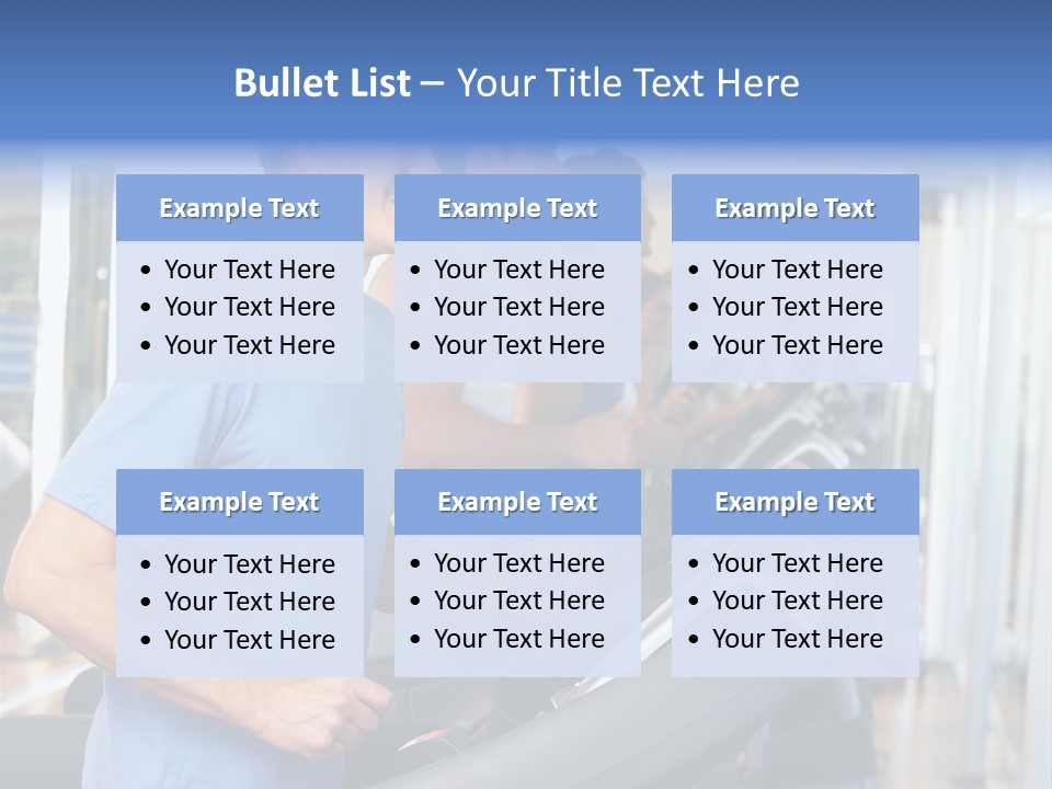 Male Active Fit PowerPoint Template