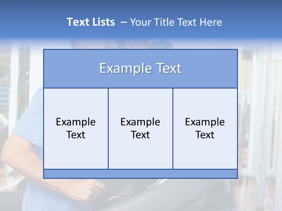 Male Active Fit PowerPoint Template