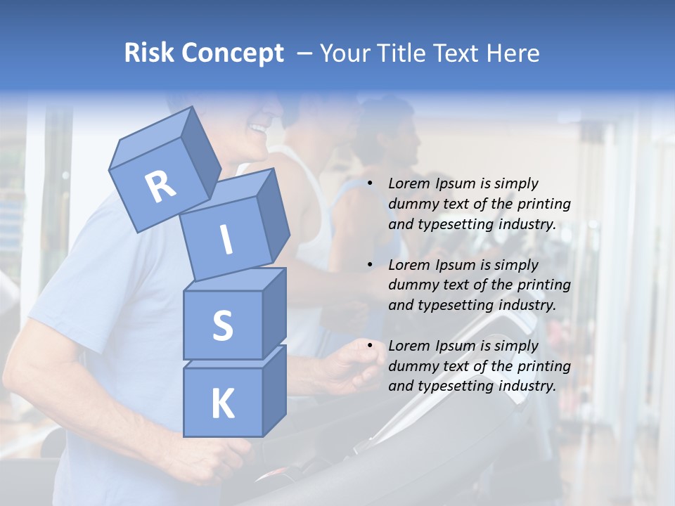 Male Active Fit PowerPoint Template