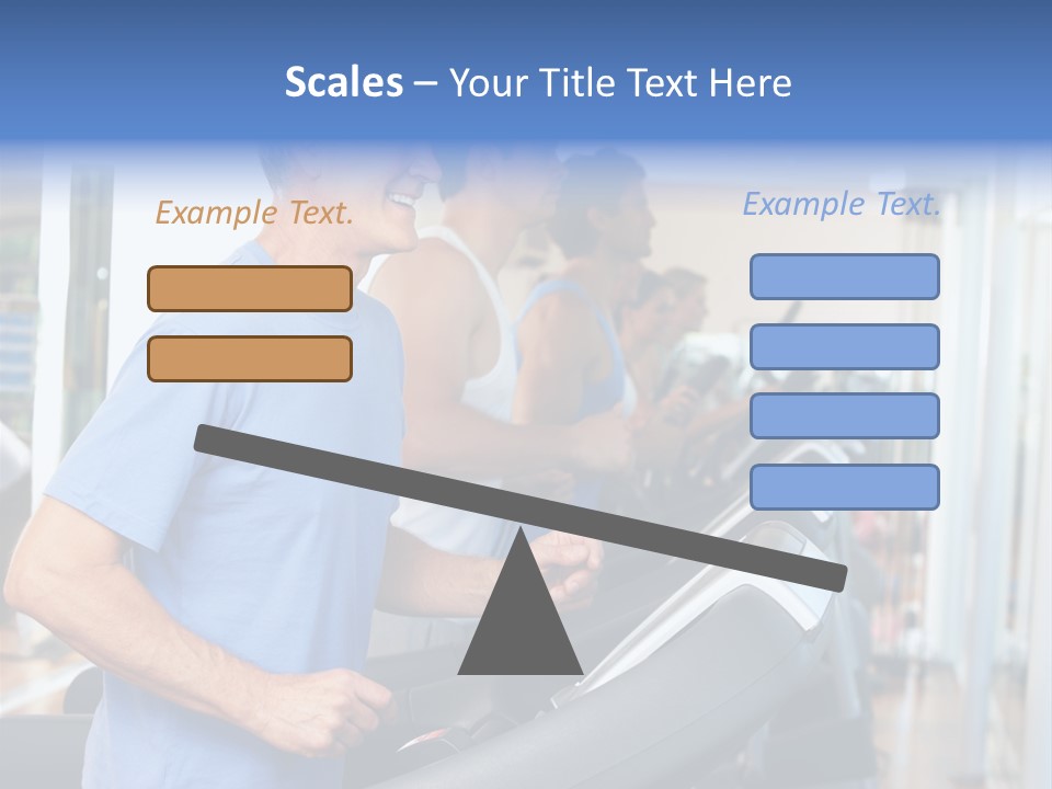 Male Active Fit PowerPoint Template