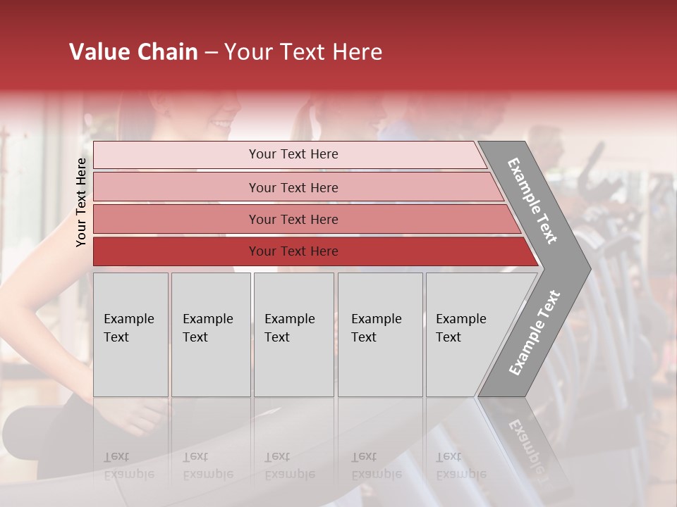 Work Out Class Woman PowerPoint Template