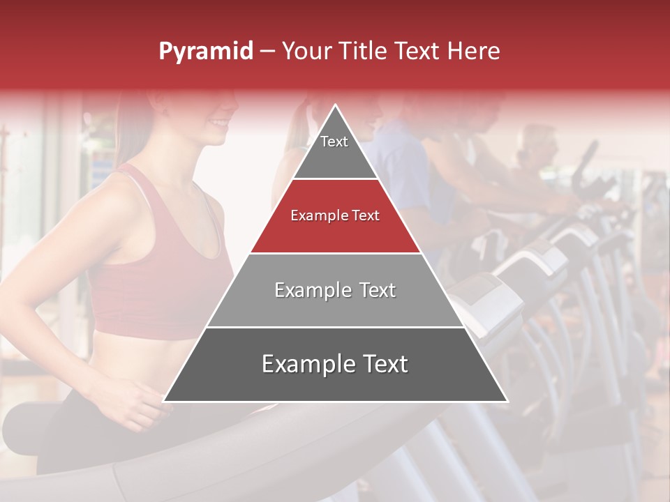 Work Out Class Woman PowerPoint Template