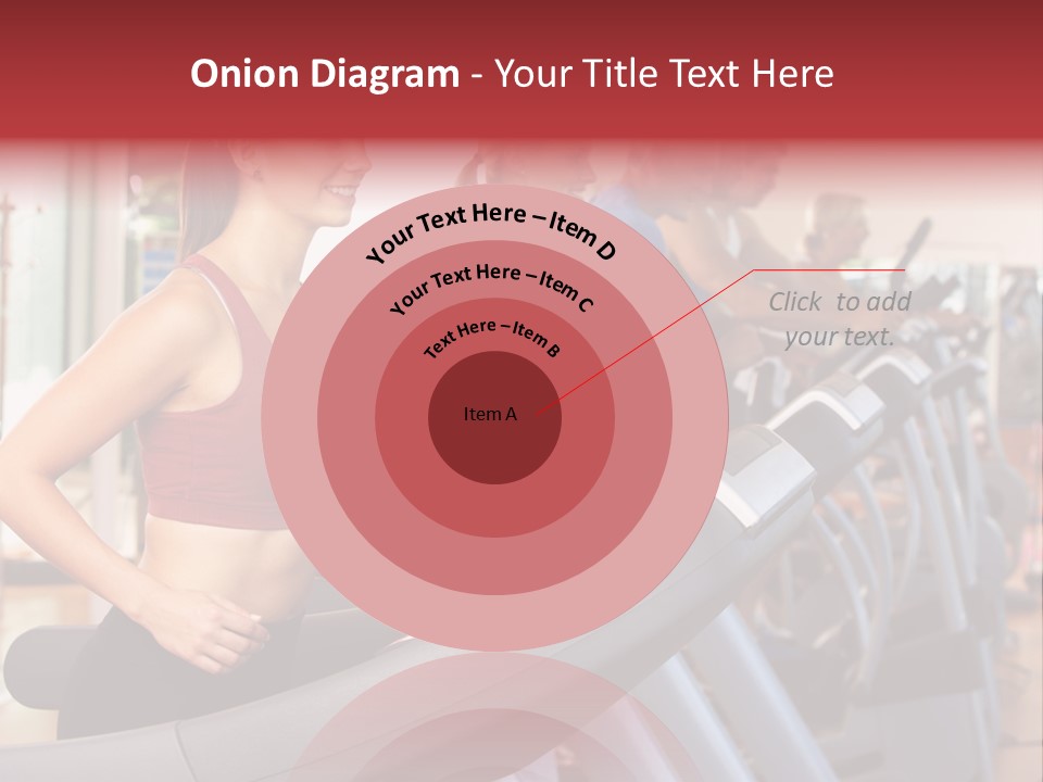 Work Out Class Woman PowerPoint Template