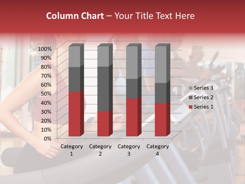 Work Out Class Woman PowerPoint Template