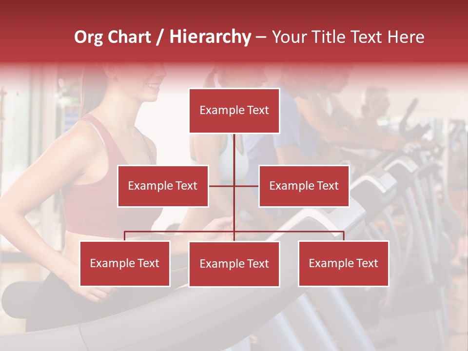 Work Out Class Woman PowerPoint Template