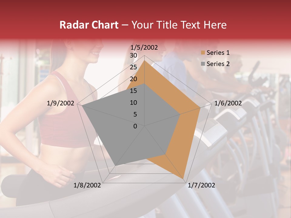 Work Out Class Woman PowerPoint Template