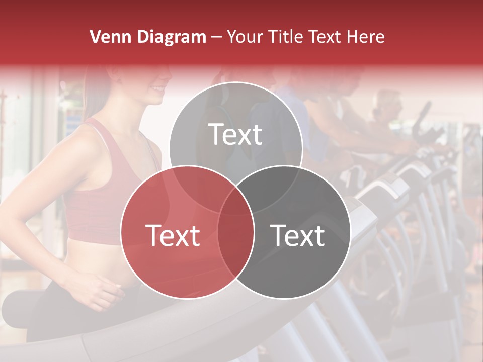 Work Out Class Woman PowerPoint Template