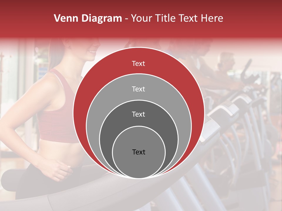 Work Out Class Woman PowerPoint Template