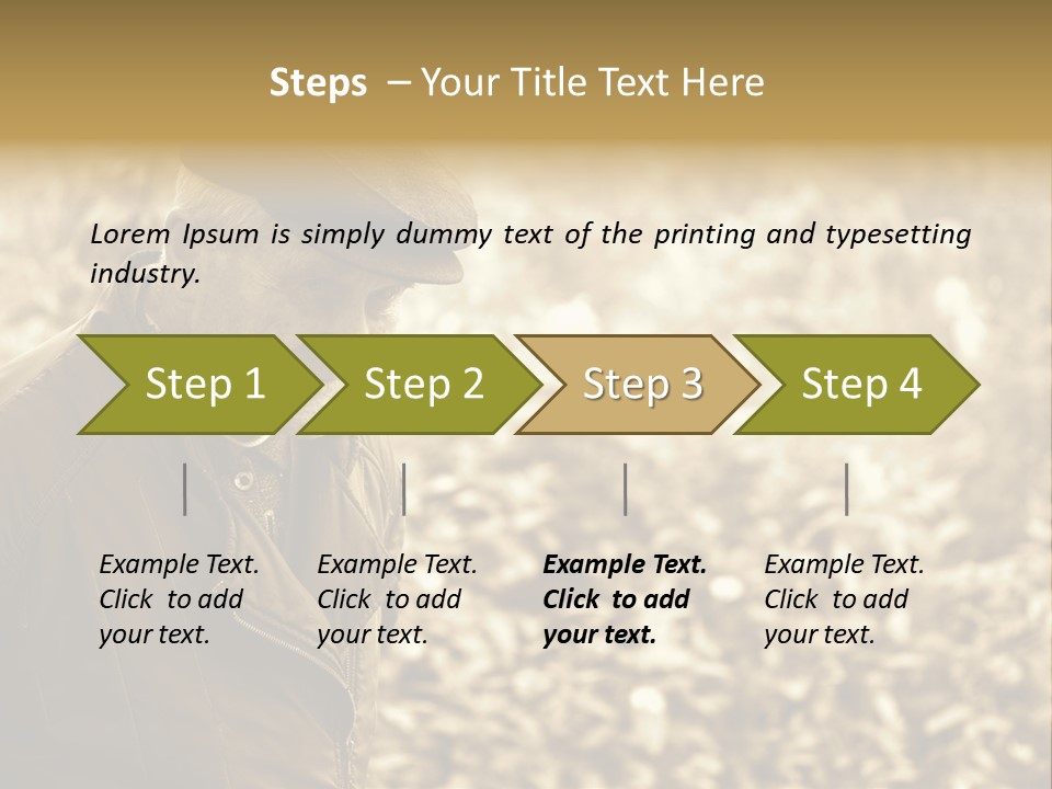 Nature Balding Healthy PowerPoint Template