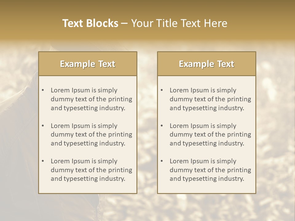 Nature Balding Healthy PowerPoint Template